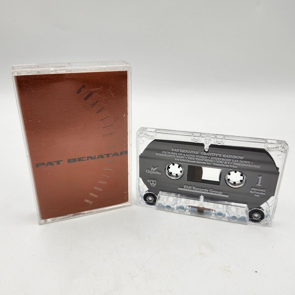 Pat Benatar Gravity's Rainbow Cassette 1993 Chrysalis Promotional 4PRO-21982